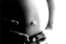 Ventre femme enceinte