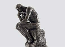 Penseur rodin homme