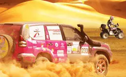 On participe au Rallye du trophée Roses des Sables 2014