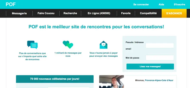 site pof rencontre