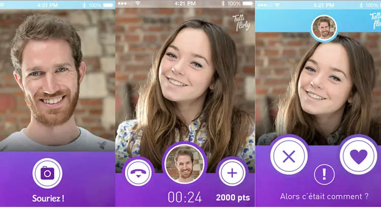 Avis Tutti Flirty : le snapchat de la rencontre uniquement par vidéo