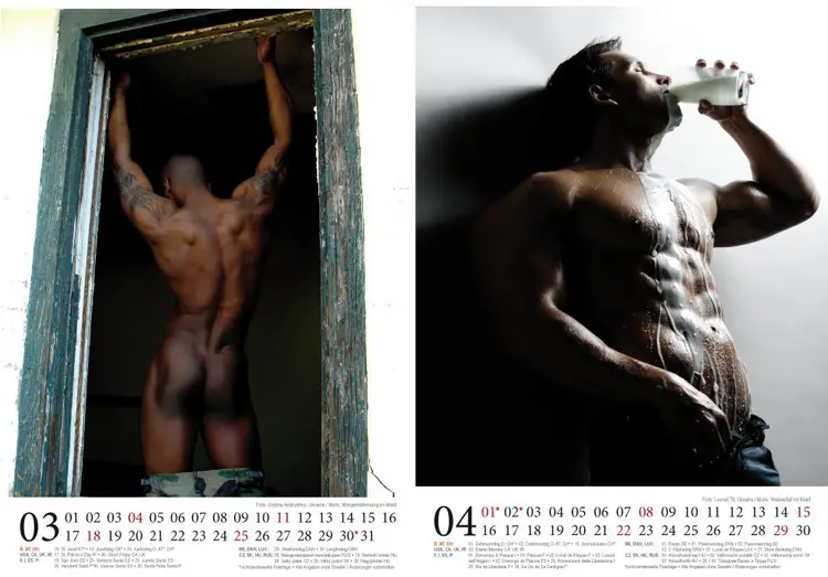 Idées cadeaux : Calendrier d’hommes beaux gosses et sexy 2020