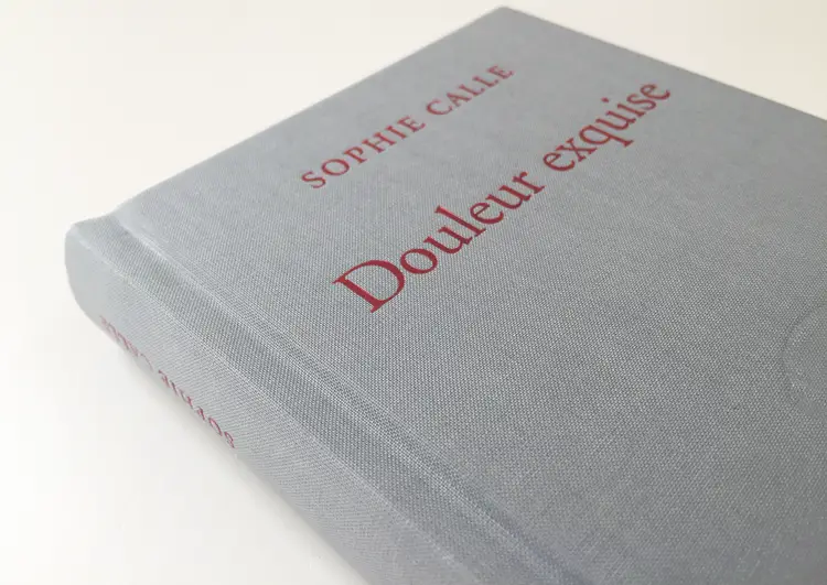 Livre Douleur Exquise de Sophie Calle