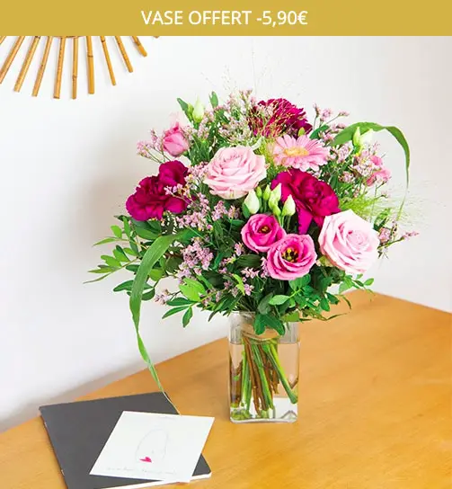 Offres Saint Valentin 2023 : livraison de bouquet de fleurs + code promo -  Les Bridgets