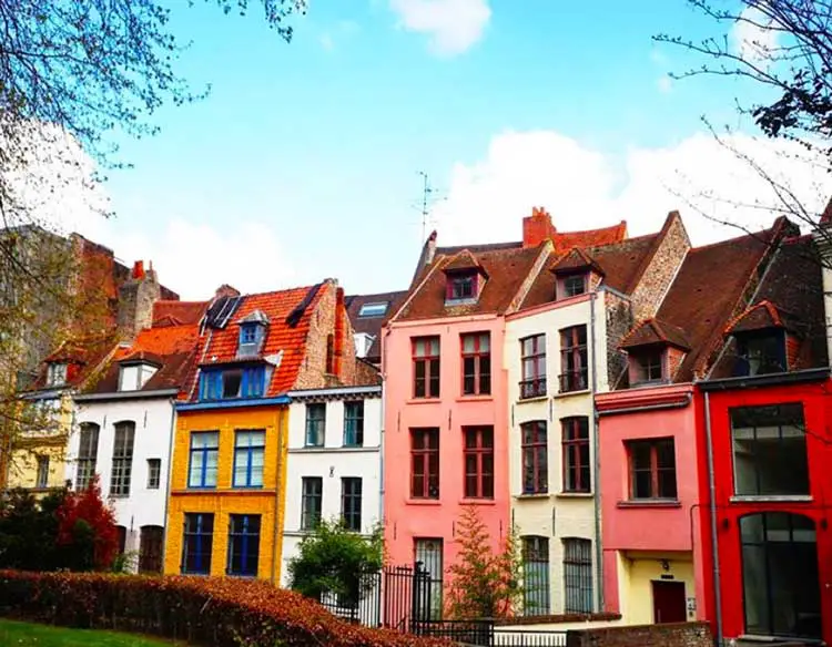 façades colorées du vieux Lille