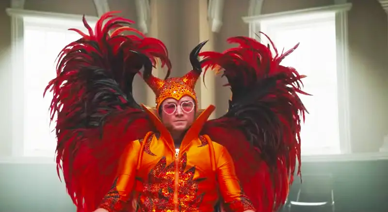 Costume diable à plume Rocketman