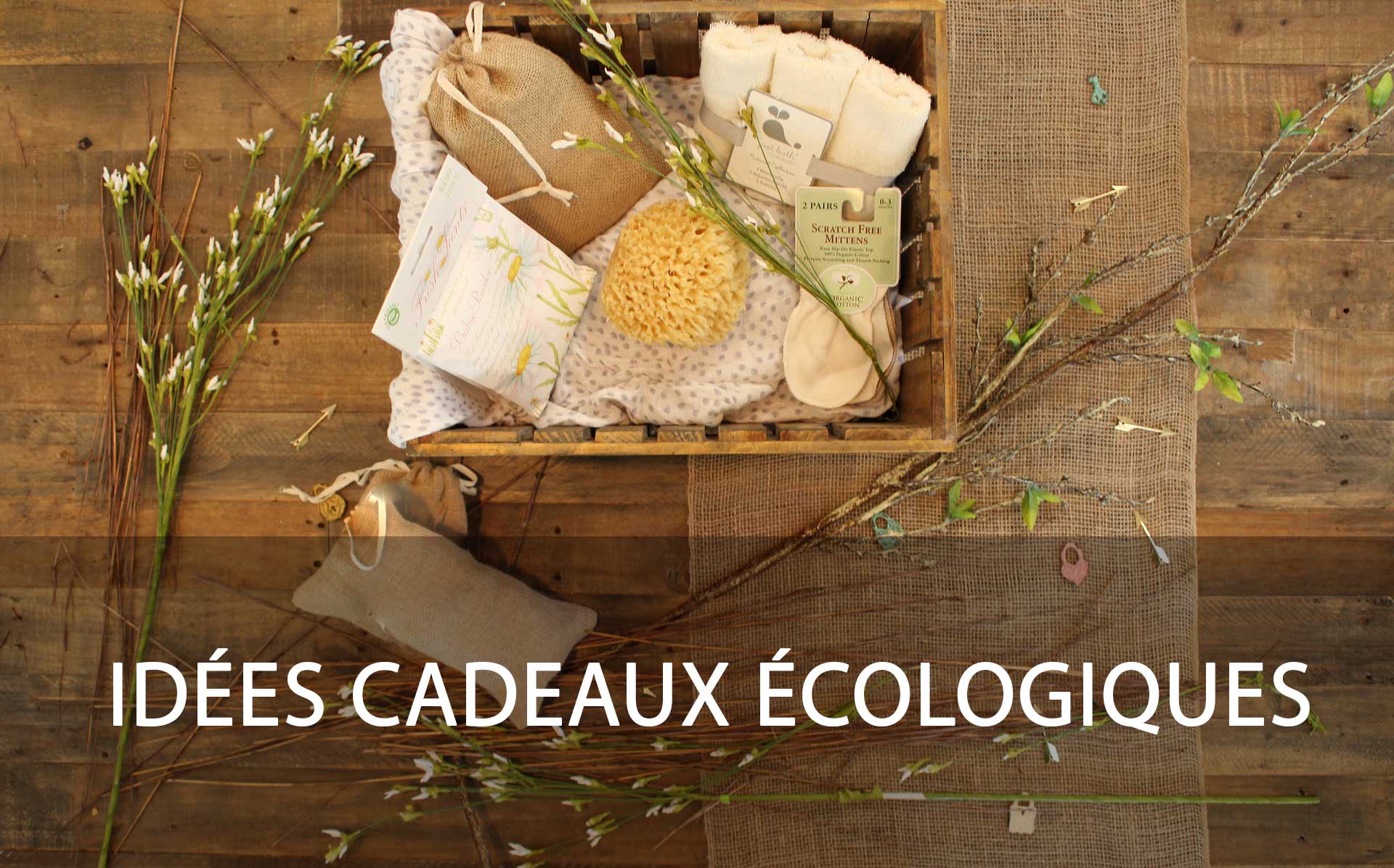 Idées cadeaux écologiques et éthiques pour femme