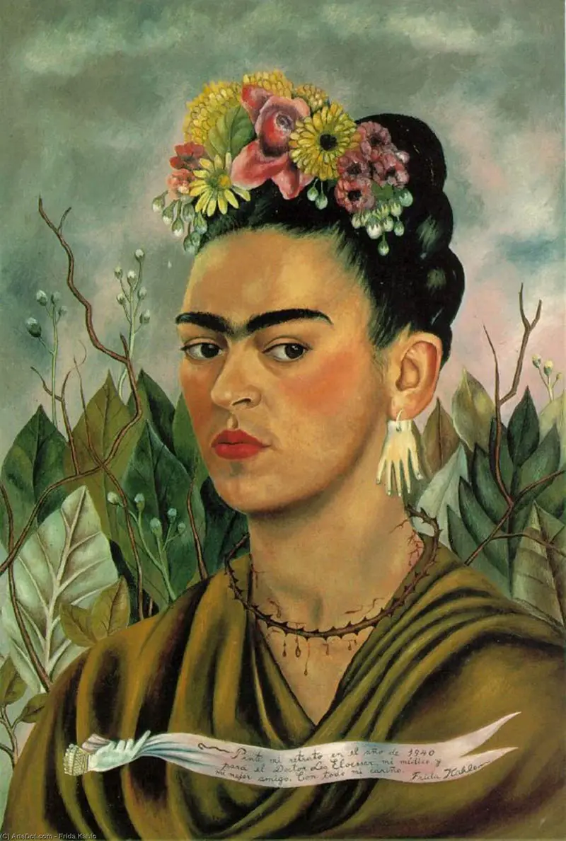 Frida Kahlo autoportrait