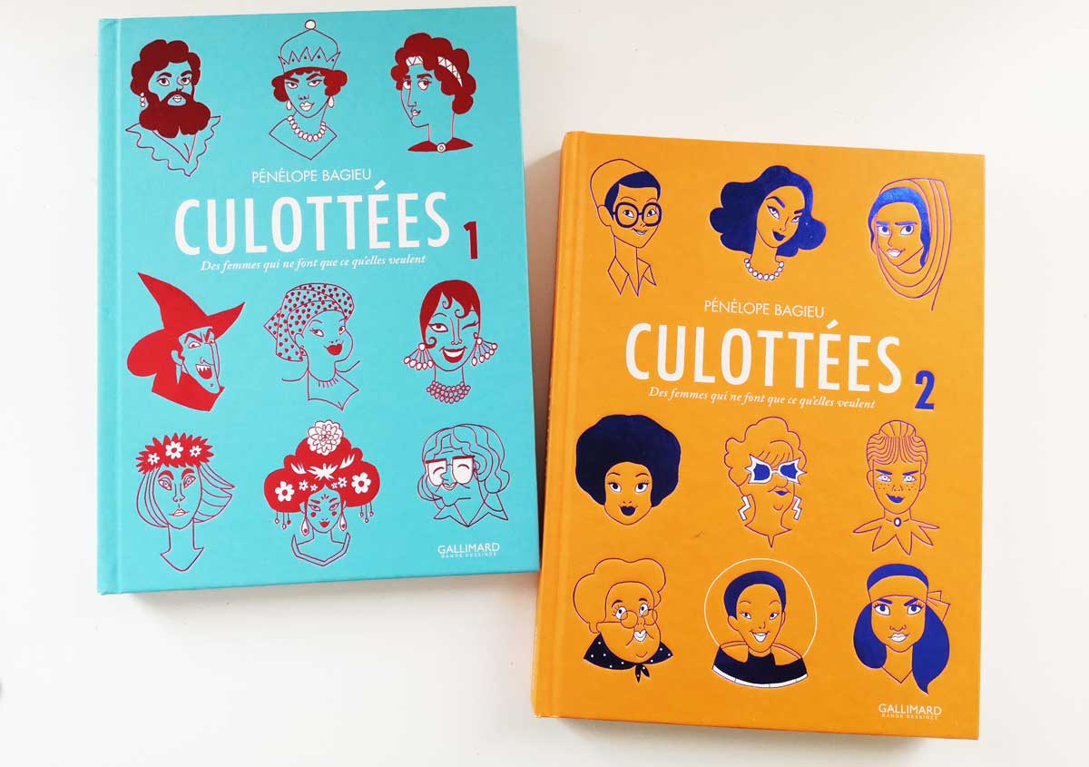 BD les culottées en 2 volumes